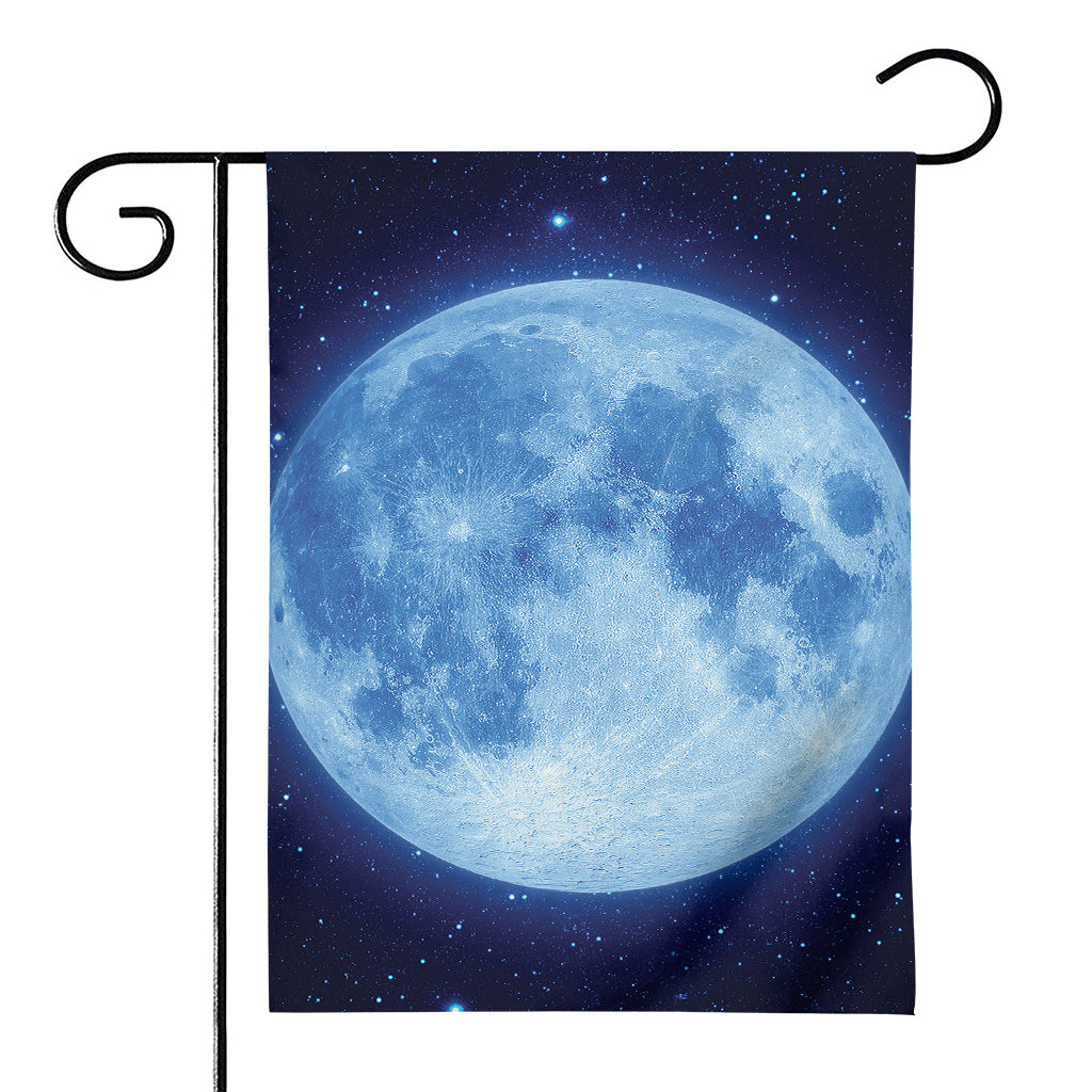 Blue Moon Print House Flag