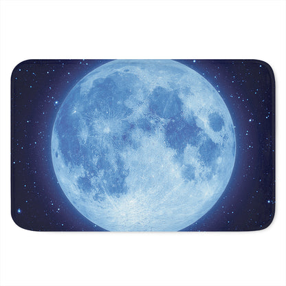 Blue Moon Print Indoor Door Mat