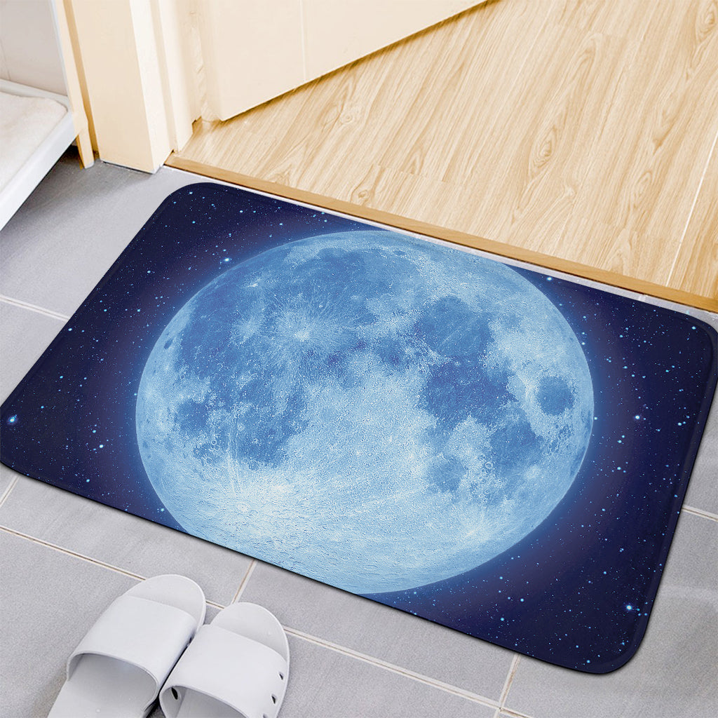 Blue Moon Print Indoor Door Mat