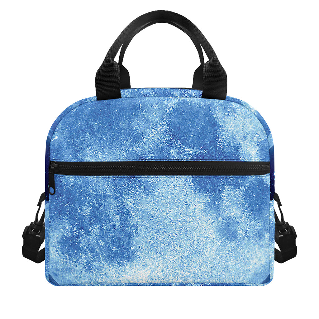 Blue Moon Print Insulated Lunch Bag