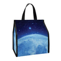 Blue Moon Print Insulated Lunch Tote