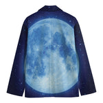 Blue Moon Print Men's Blazer