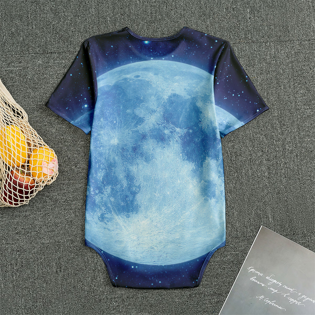 Blue Moon Print Men's Bodysuit
