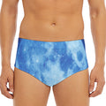 Blue Moon Print Men's Triangle Swim Briefs