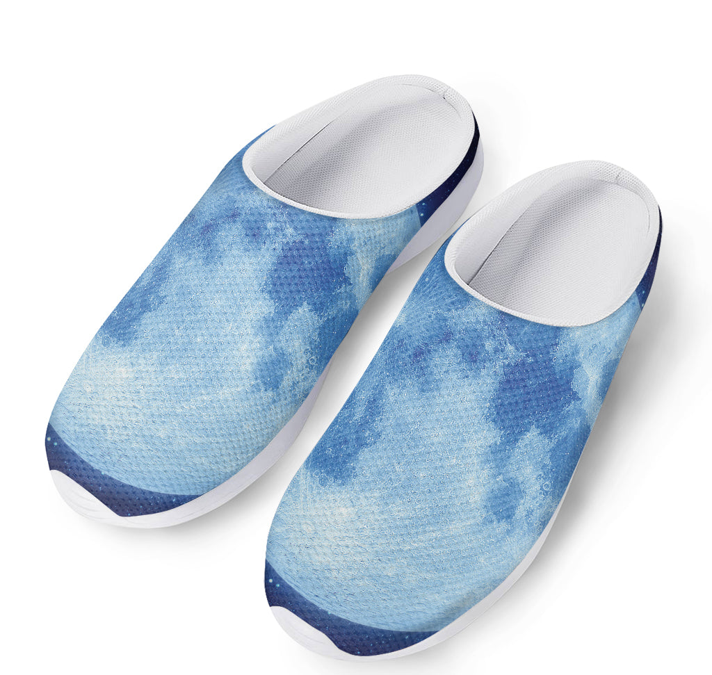Blue Moon Print Mesh Casual Shoes