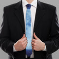 Blue Moon Print Necktie