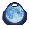 Blue Moon Print Neoprene Lunch Bag