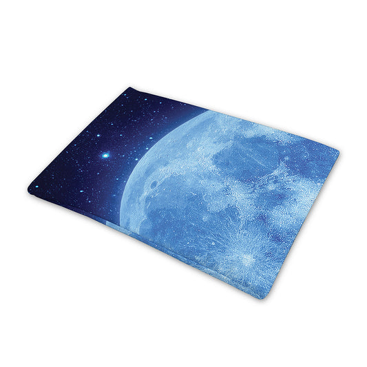 Blue Moon Print Pet Cooling Mat Cover