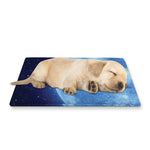 Blue Moon Print Pet Cooling Mat Cover