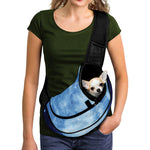 Blue Moon Print Pet Sling Carrier