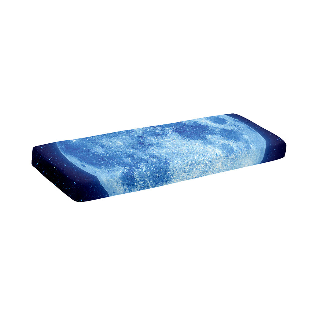 Blue Moon Print Piano Keyboard Cover