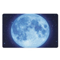 Blue Moon Print Polyester Doormat
