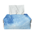 Blue Moon Print Rectangle Tissue Box Cover