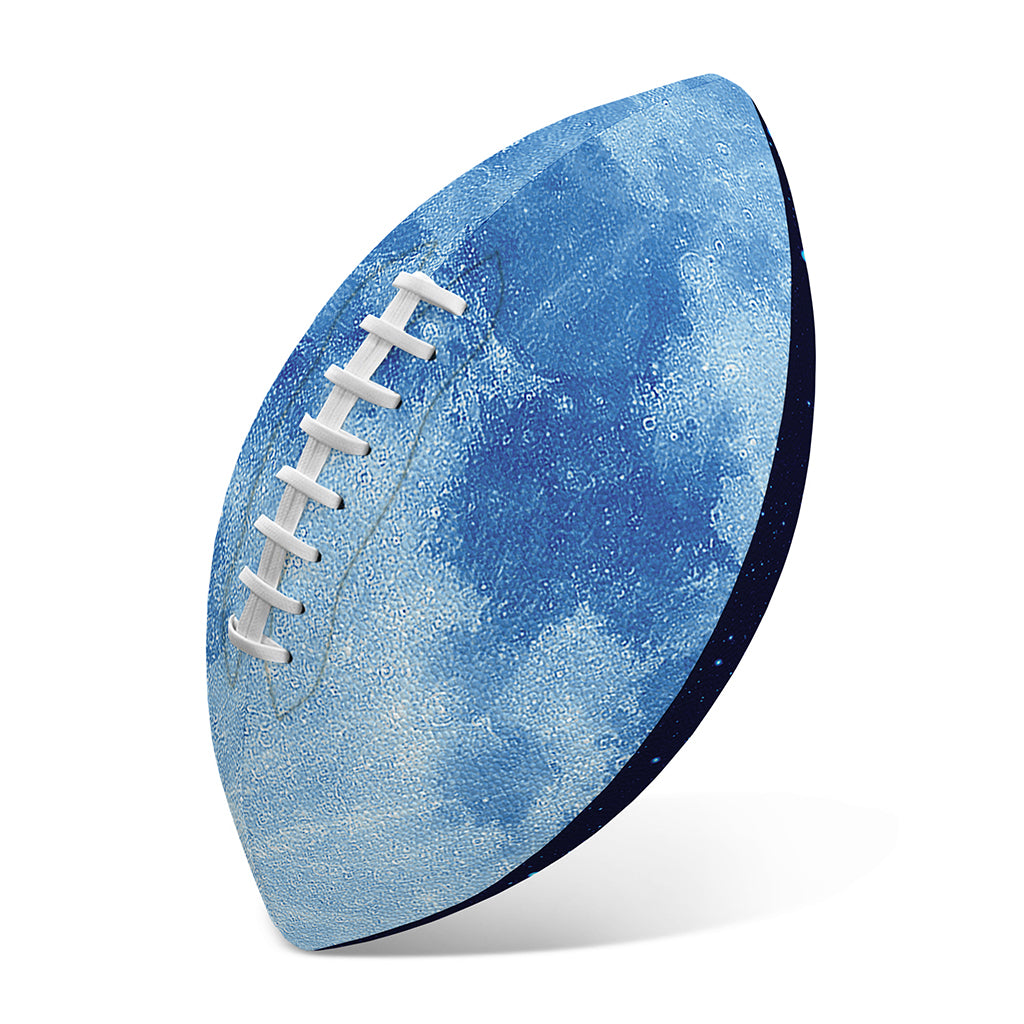 Blue Moon Print Rugby Ball