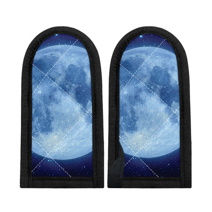 Blue Moon Print Skillet Handle Cover