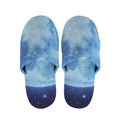 Blue Moon Print Slippers