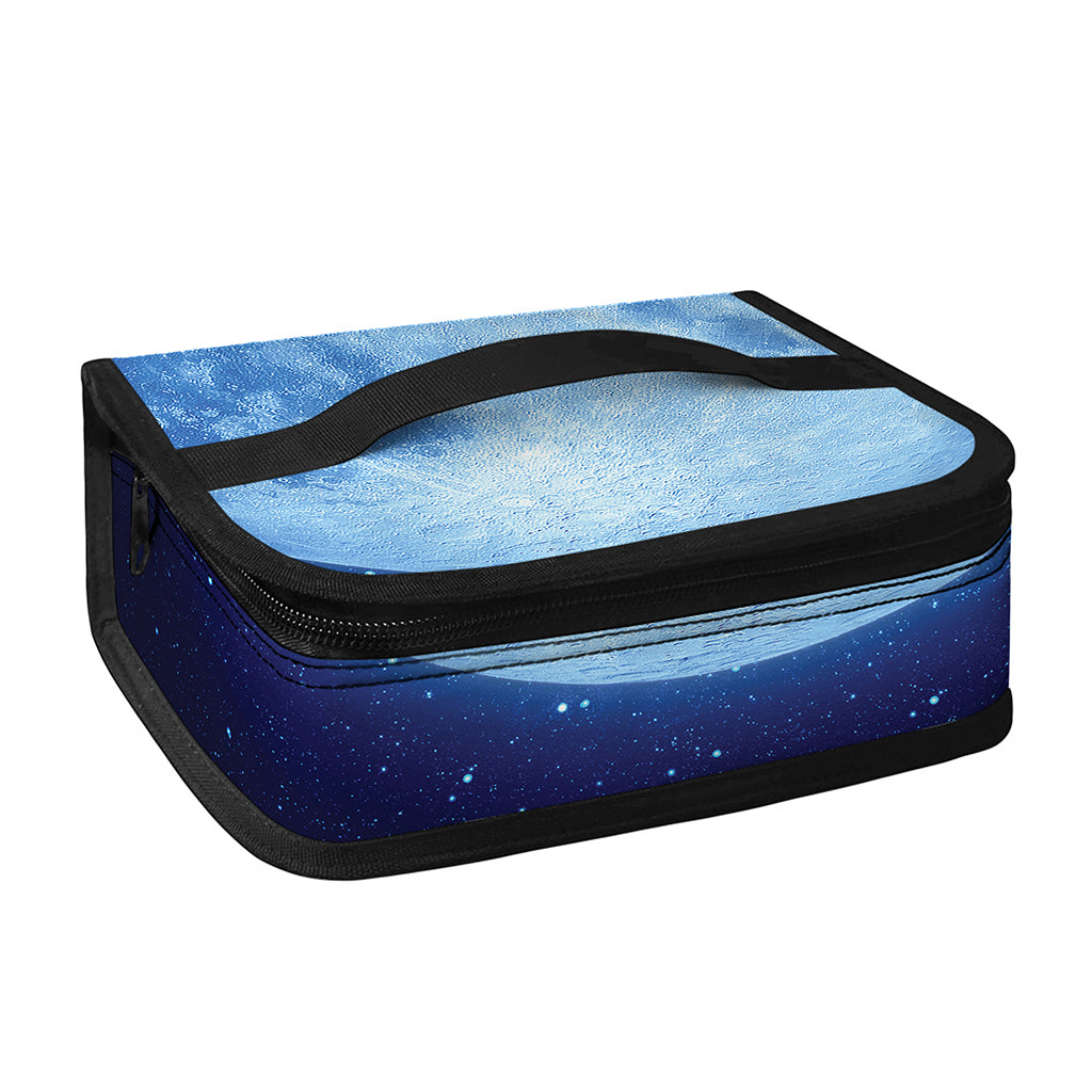 Blue Moon Print Small Lunch Bag