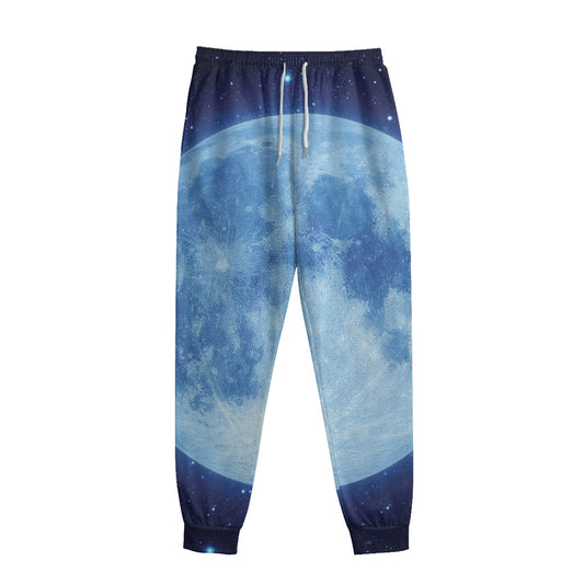 Blue Moon Print Sweatpants