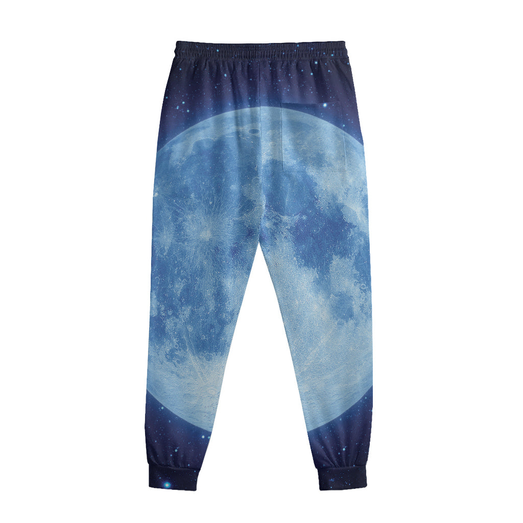 Blue Moon Print Sweatpants