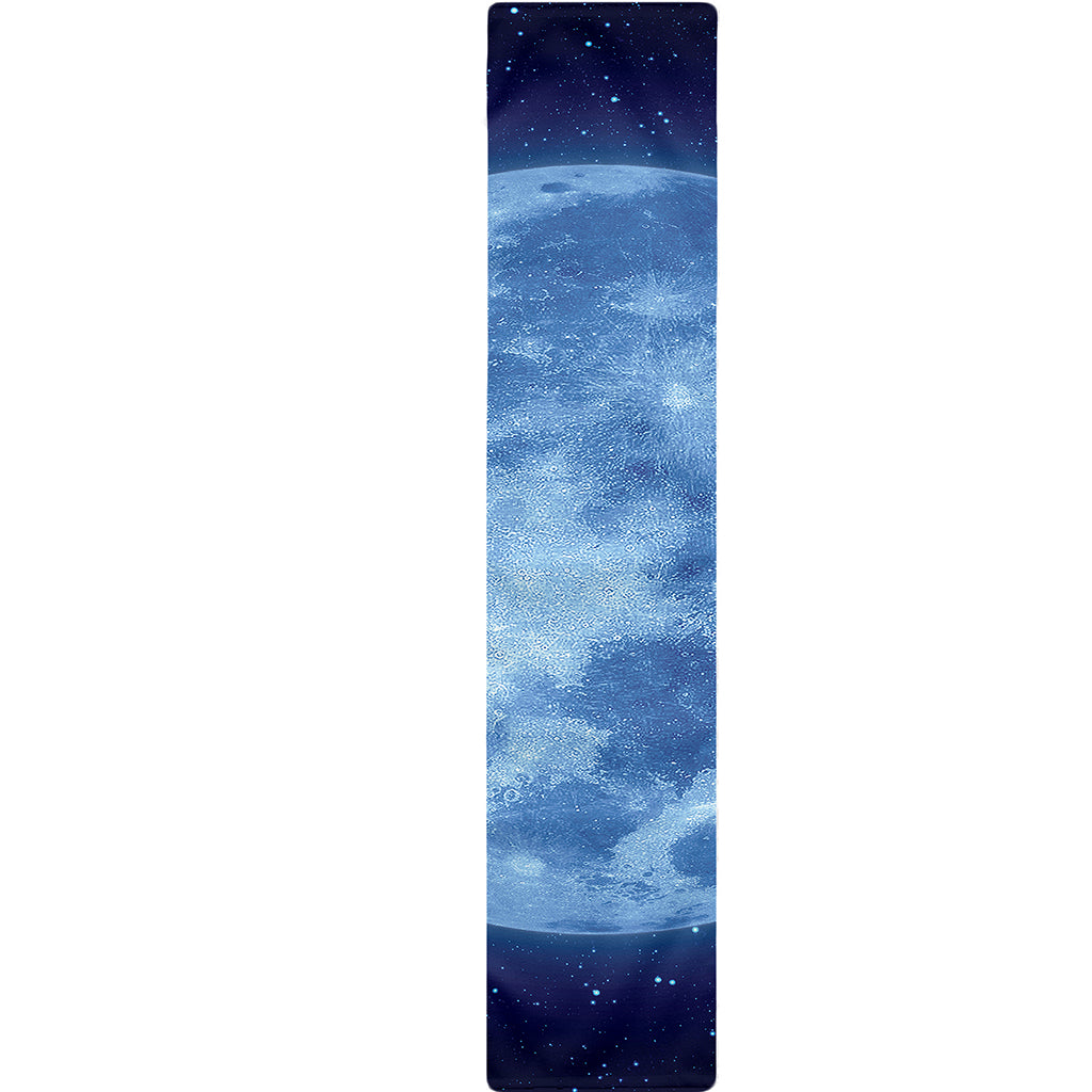 Blue Moon Print Table Runner