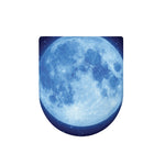 Blue Moon Print Toilet Lid Cover