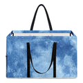 Blue Moon Print Utility Tote Bag