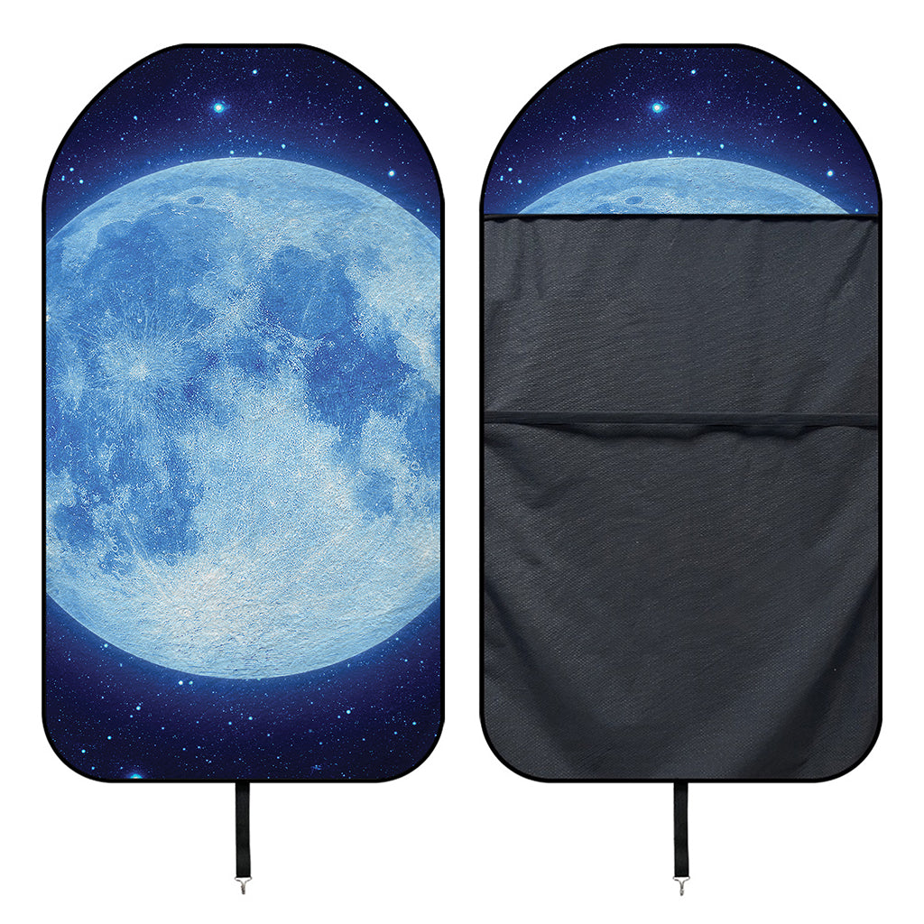 Blue Moon Print Waterproof Car Seat Cover