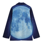 Blue Moon Print Women's Blazer