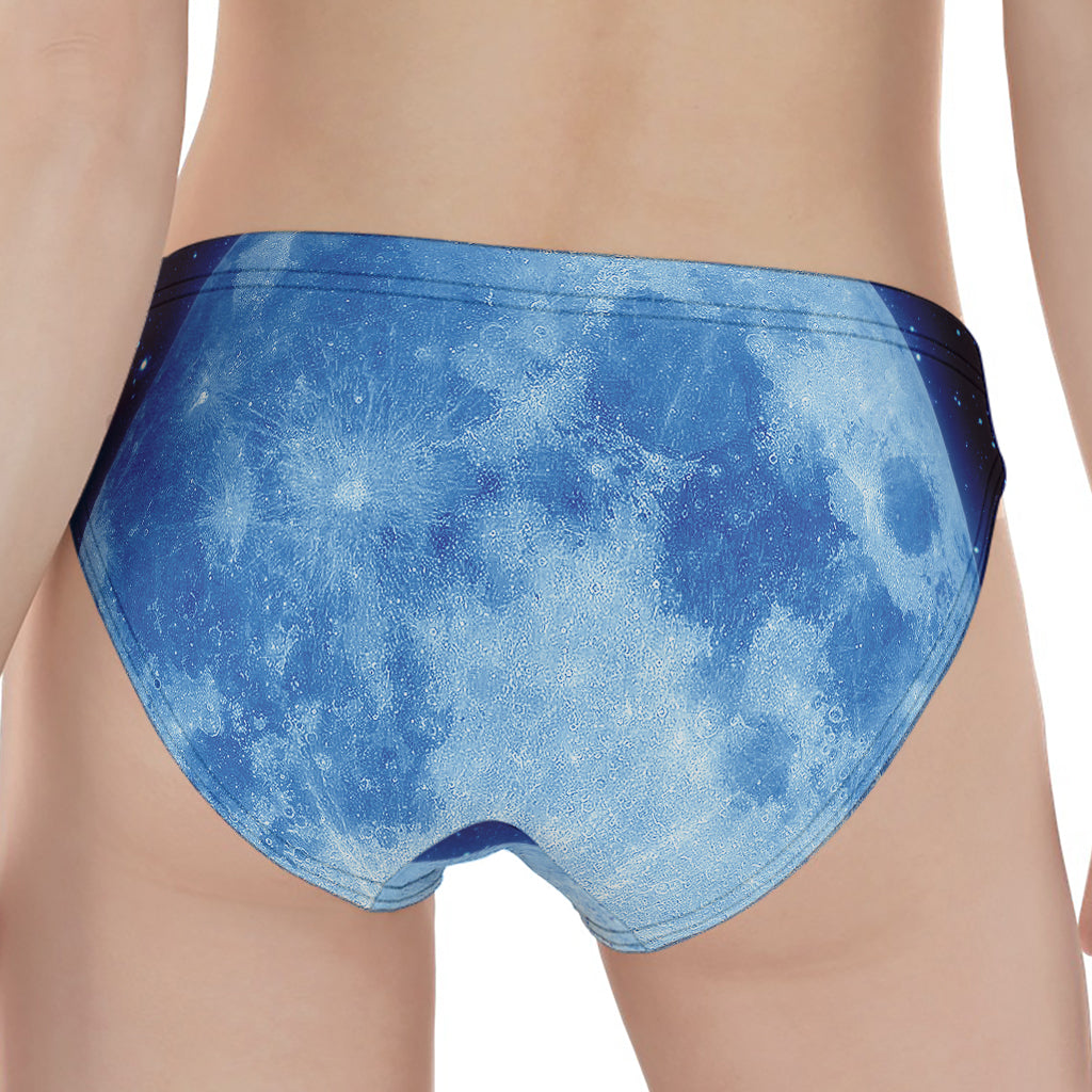 Blue Moon Print Women's Panties
