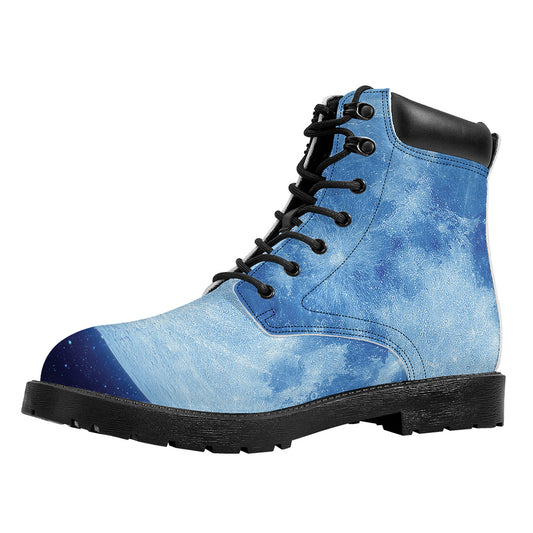 Blue Moon Print Work Boots