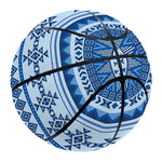 Blue Native American Aztec Pattern Print Basketball