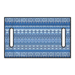 Blue Native American Aztec Pattern Print Golf Cart Seat Cover
