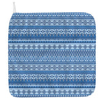 Blue Native American Aztec Pattern Print Hand Towel