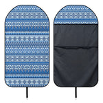 Blue Native American Aztec Pattern Print Waterproof Car Seat Cover