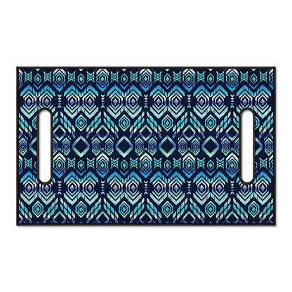 Blue Native Aztec Tribal Pattern Print Golf Cart Seat Cover