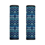 Blue Native Aztec Tribal Pattern Print Handle Covers
