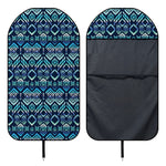Blue Native Aztec Tribal Pattern Print Waterproof Car Seat Cover