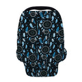 Blue Native Dream Catcher Pattern Print Baby Seat Cover