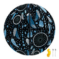 Blue Native Dream Catcher Pattern Print Basketball