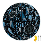 Blue Native Dream Catcher Pattern Print Basketball