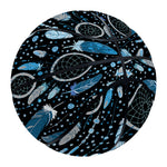 Blue Native Dream Catcher Pattern Print Basketball