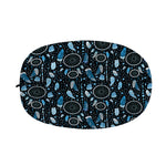 Blue Native Dream Catcher Pattern Print Car Side Mirror Covers