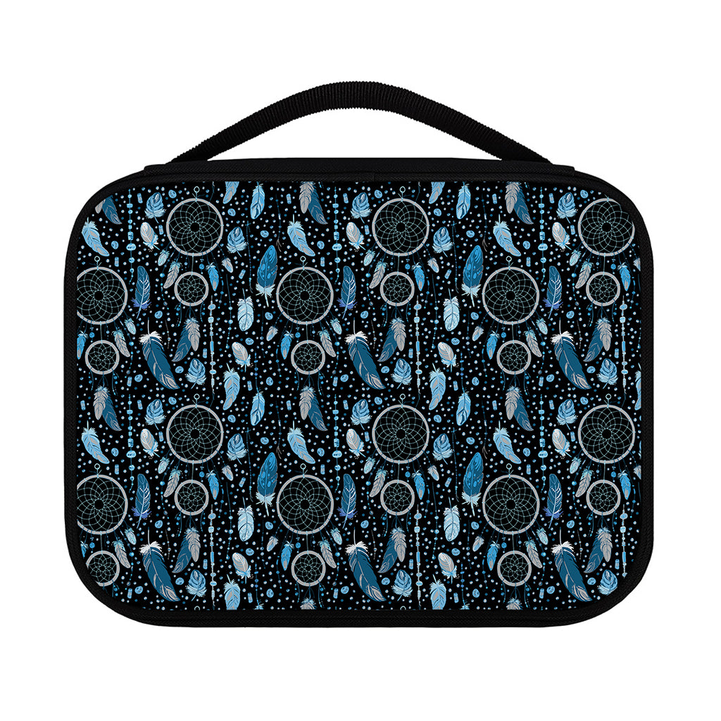 Blue Native Dream Catcher Pattern Print Classic Bible Case