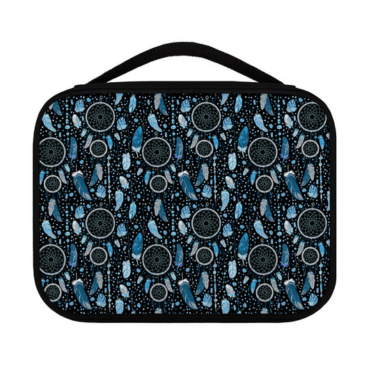 Blue Native Dream Catcher Pattern Print Classic Bible Case