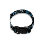 Blue Native Dream Catcher Pattern Print Dog Collar