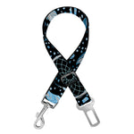 Blue Native Dream Catcher Pattern Print Dog Seat Belt