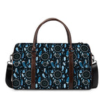 Blue Native Dream Catcher Pattern Print Duffle Bag