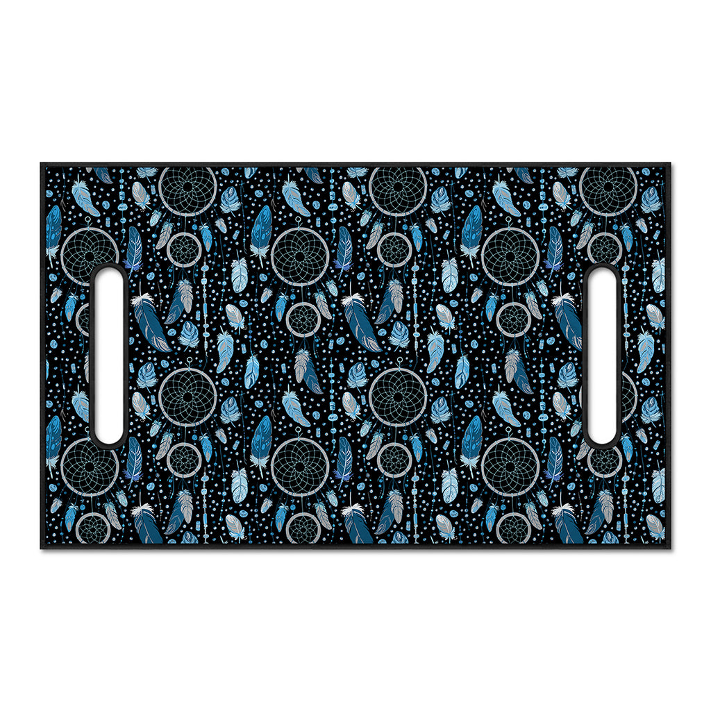 Blue Native Dream Catcher Pattern Print Golf Cart Seat Cover