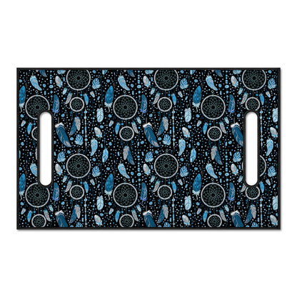 Blue Native Dream Catcher Pattern Print Golf Cart Seat Cover
