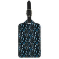 Blue Native Dream Catcher Pattern Print Luggage Tag